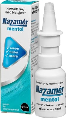 Nazamer Mentol Havsaltspray 20ml