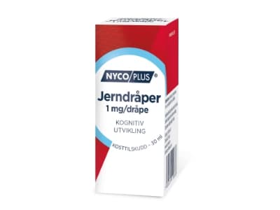 Nycoplus jerndråper 1mg/dråper