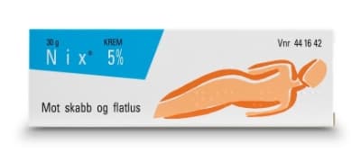 Nix 5% Krem -Behandling av skabb og flatlus
