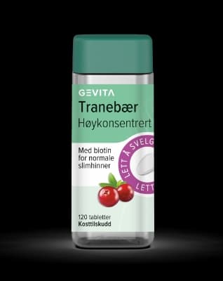 Gevita tranebær høykonsent tab