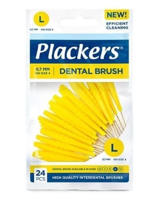 Plackers dental brush 0,7mm L