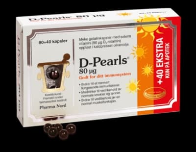 D-pearls kaps 80mcg