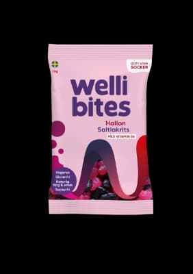 Wellibites bringbær&saltlakris
