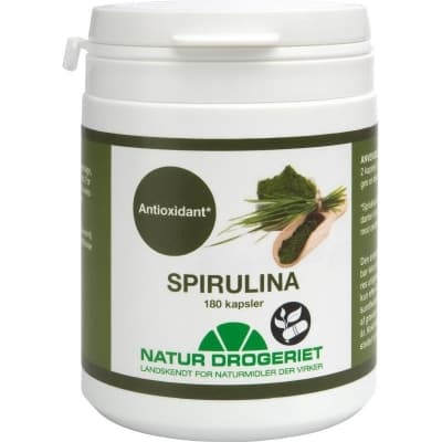 Spirulina, 320mg 180 Kapsler