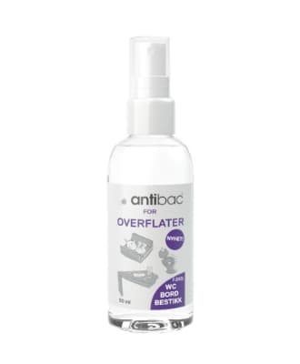 Antibac overflater spray