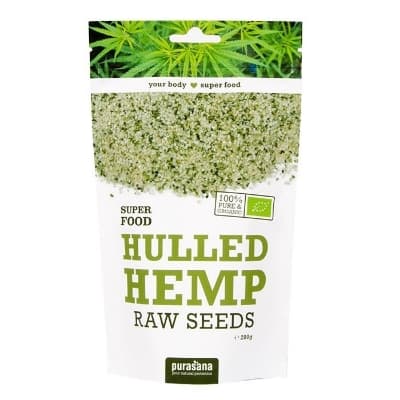 Purasana Hemp seeds 200g ØKOLOGISK