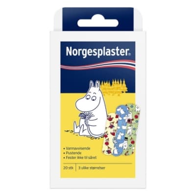 Norgesplaster moomin 20stk