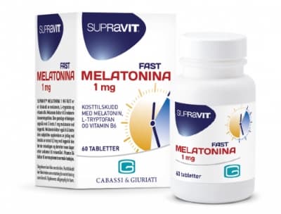 Supravit melatonina tab 1mg