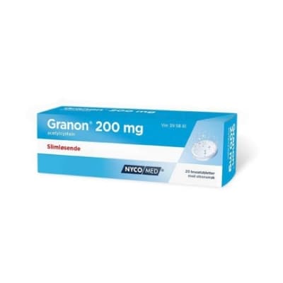 Granon Brusetabletter 200mg