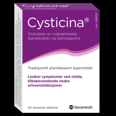 Cysticina Tabletter- 40 tabletter
