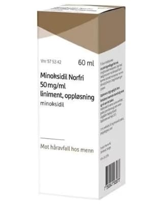 Minoksidil Norfri Liniment 50mg/ml 60 ml