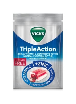 Vicks Triple Action Halstablet
