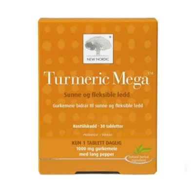 Turmeric Mega 1000mg 30 tabletter