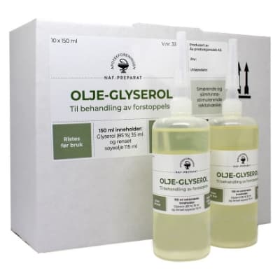 Olje-glyserol NAF Rektalvæske