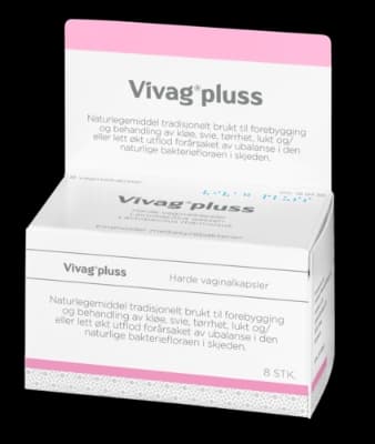 Vivag pluss vaginalkapsler -8 stk