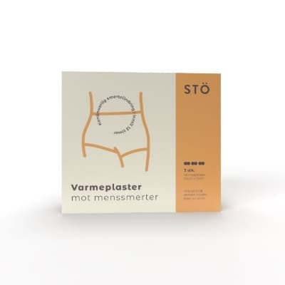 Stö varmeplaster menssmerter utsolgt
