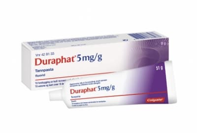 Duraphat Reseptfri Tannpasta 5mg/g