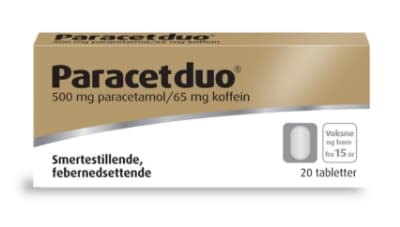 ParacetDuo Tabletter 500/65mg
