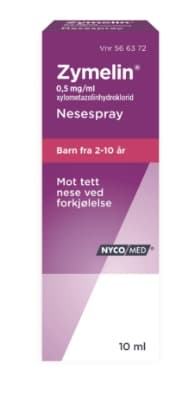 Zymelin Nesespray 0,5mg/ml (10ml)
