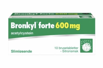 Bronkyl Forte Brusetabletter 600mg