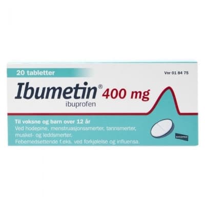 Ibumetin Tabletter 400mg