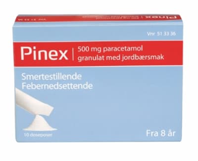 Pinex Gran 500mg Jordbær
