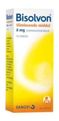 Bisolvon Tabletter 8mg 50stk