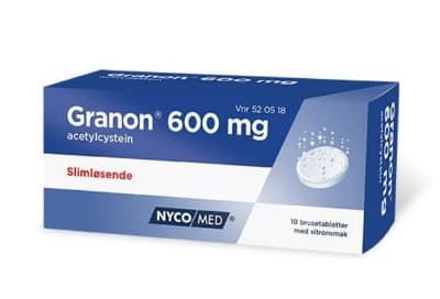 Granon Brusetabletter 600mg