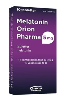Melatonin Orion Tabletter 5mg - 10 tabletter