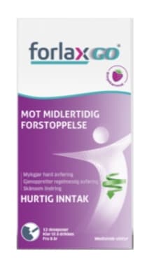 Forlaxgo Mot Midlertidig Forstoppelse