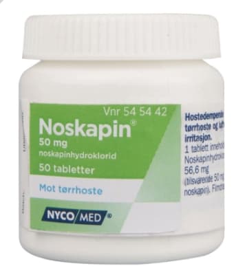 Noskapin Takeda Tabletter 50mg