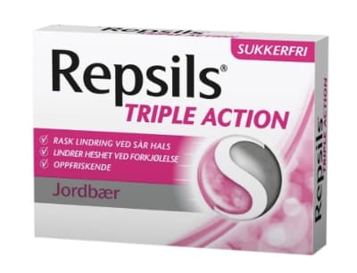Repsils Triple Action Jordbær