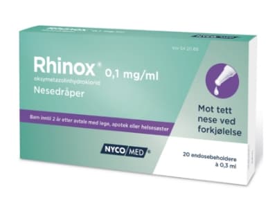 Rhinox Nesedråper 0,1mg/ml Endose