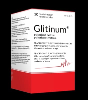 Glitinum kapsler 100mg