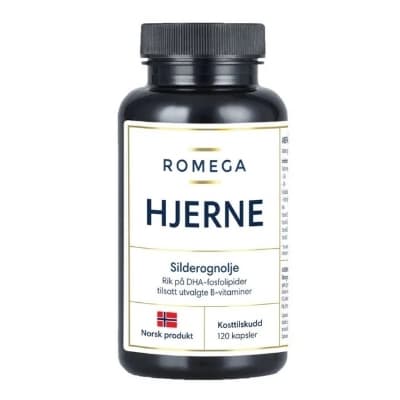 Romega Hjerne 120 kapsler