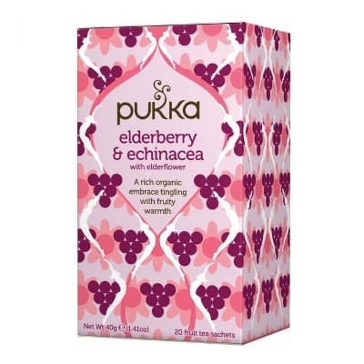 Pukka elderberry&echina urtete