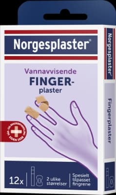 Norgesplaster universal fingerplaster 12stk