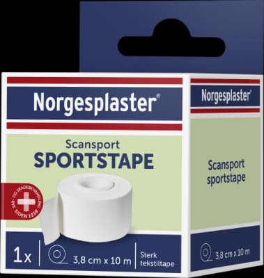 Norgesplaster Scansport sportstape 38mmx10m