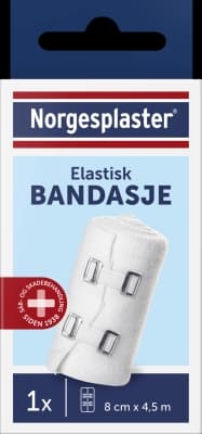 Norgesplaster Elastisk Bandasje 8cmx4,5m