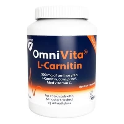 Biosym OmniVita L-Carnitin 100 kapsler