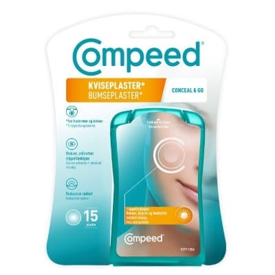 Compeed kviseplaster Conceal & Go 15 stk