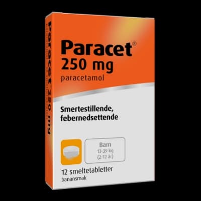 Paracet Smeltetabletter 250mg