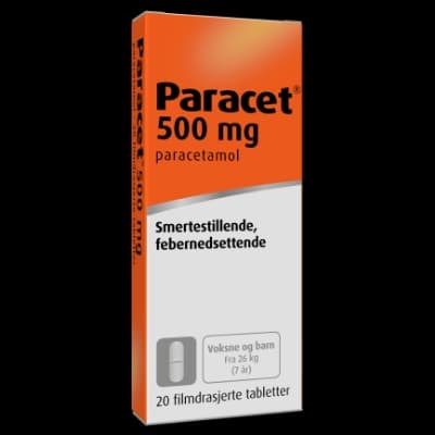 Paracet Tabletter 500mg Avlange