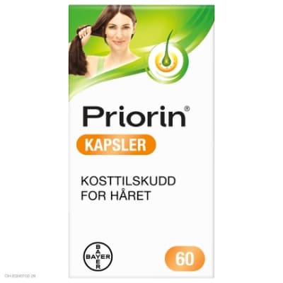 Priorin kosttilskudd  60 kapsler