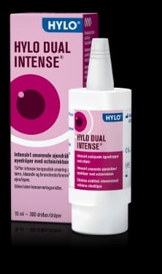 Hylo Dual Intense Smørende Øyedråper 10 ml