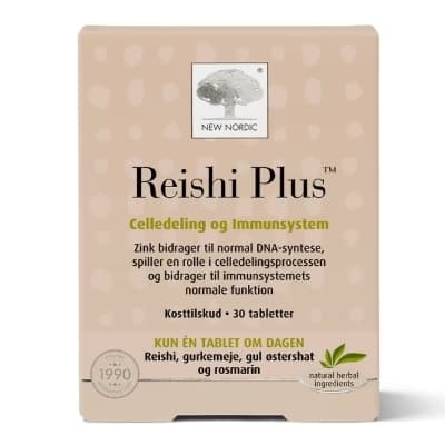 New Nordic Reishi Plus 30 tabletter