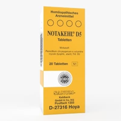 Notakehl D5 20 Tabletter