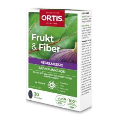 Frukt & Fiber Tabletter
