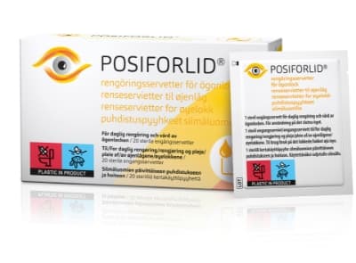 POSIFORLID® Eye wipes  - 20 servietter