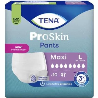 Tena Pants Maxi Buksebleie L – 10 stk